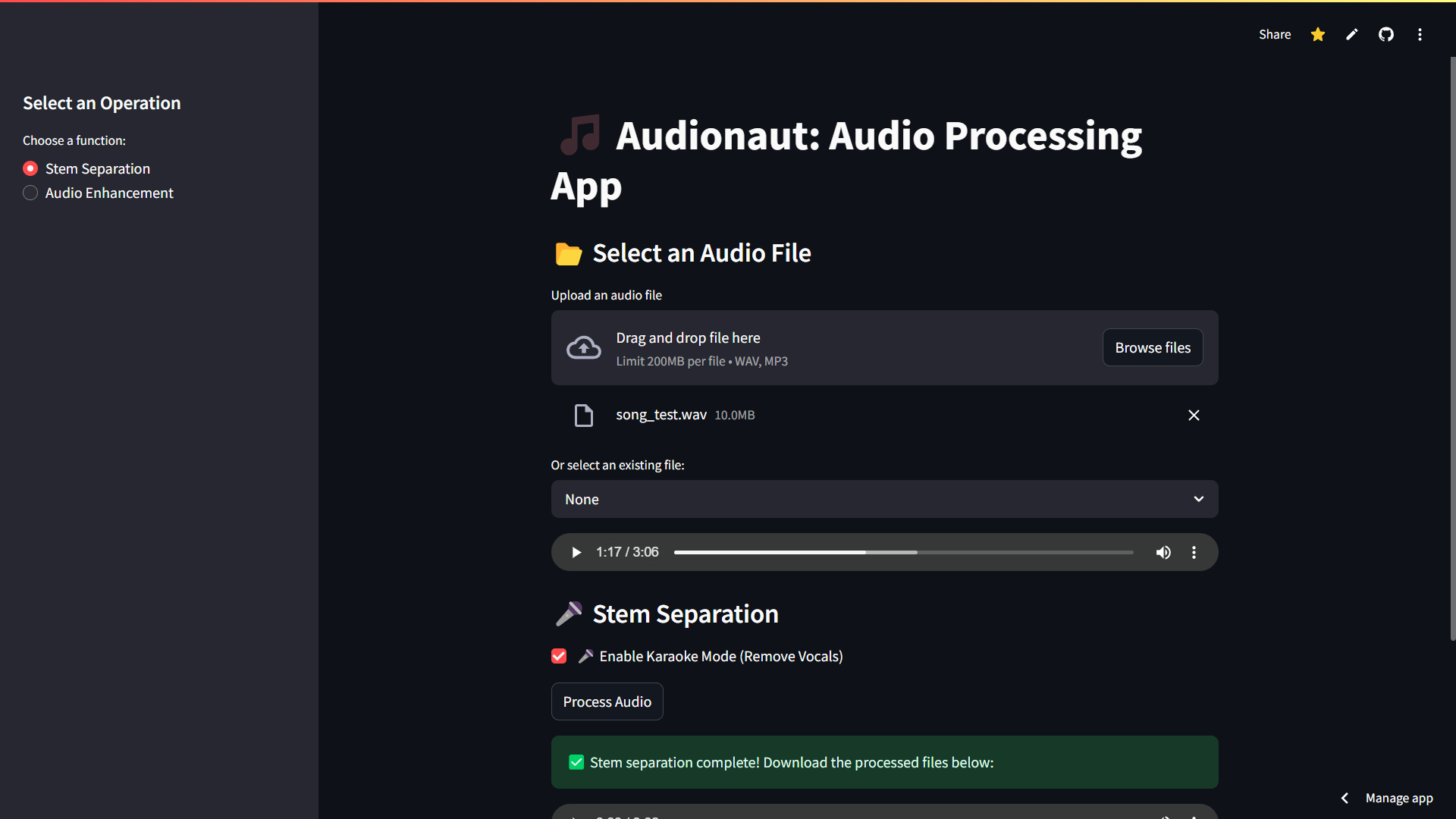 Audionaut preview